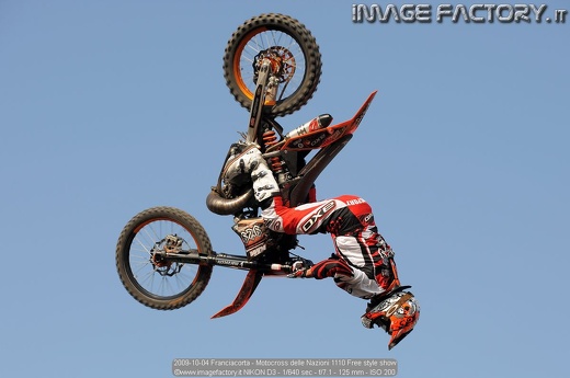 2009-10-04 Franciacorta - Motocross delle Nazioni 1110 Free style show